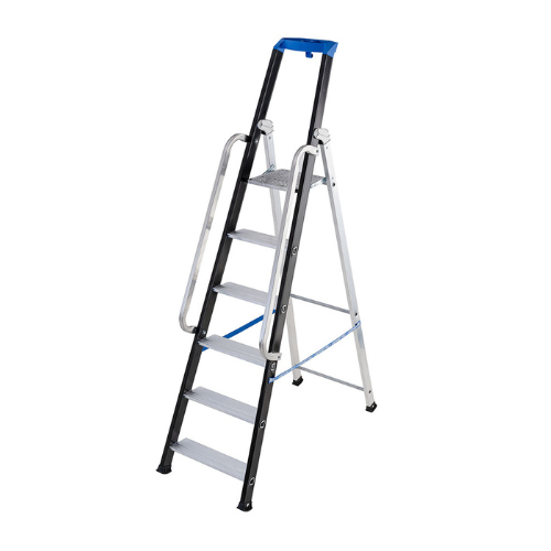 סולם שירות מקצועי למחסנים 7 שלבים תוצרת GIERRE SCALE איטליה