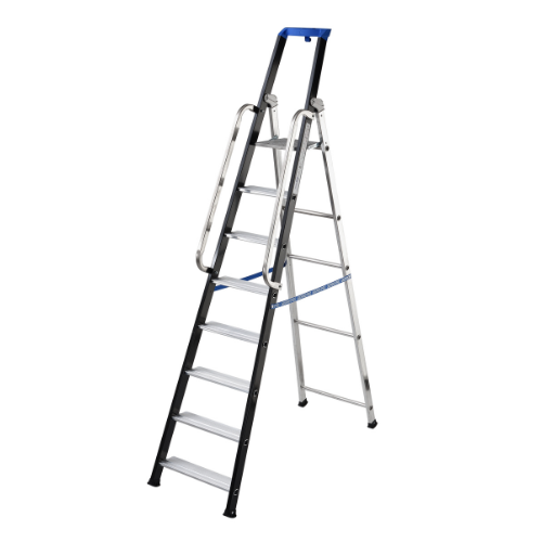 סולם שירות מקצועי למחסנים 8 שלבים תוצרת GIERRE SCALE איטליה