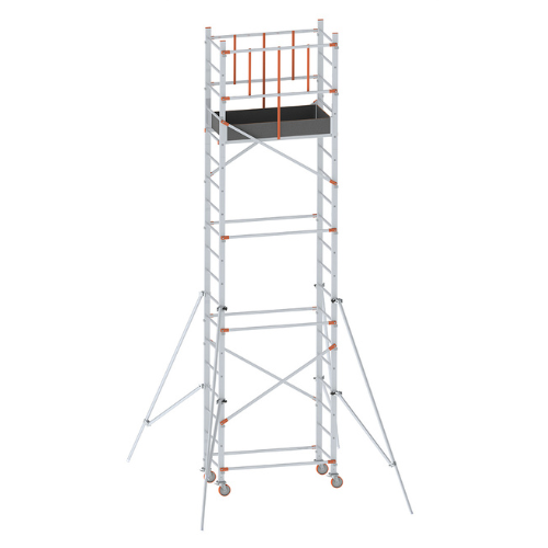 פיגום  אלומיניום סטנדרטי גובה דריכה 4.6 מ